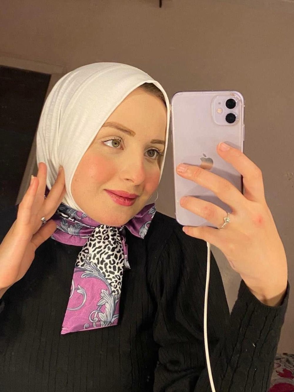 Easy wear hijab women